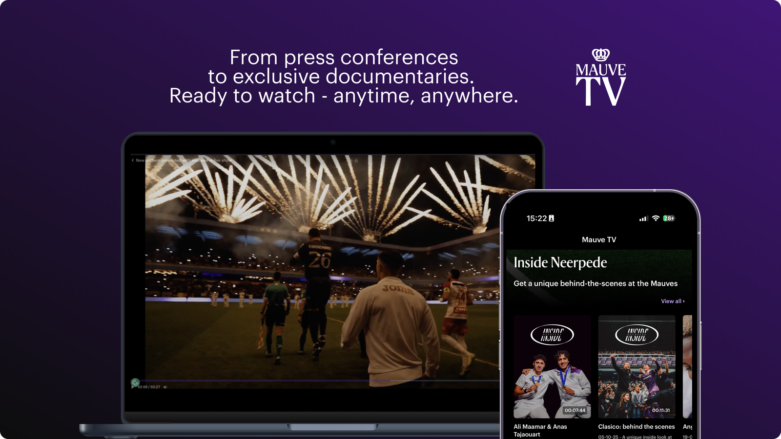 Mauve Rsca Mauve TV | RSC Anderlecht