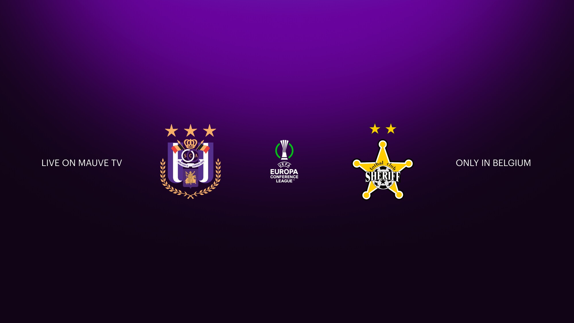 Mauve Rsca Kijk naar RSCA - Sheriff Tiraspol op Mauve TV in enkele stappen | RSC ...