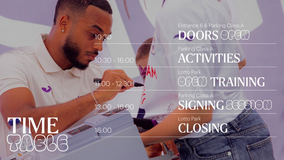 Open Training & Signing Session - 23/08/2025