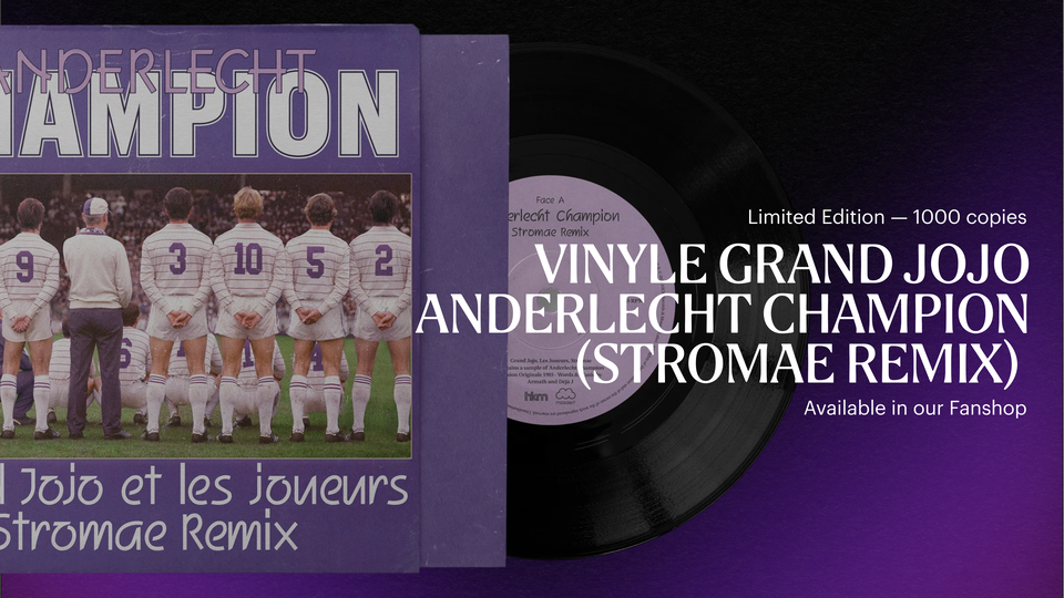 VINYL ANDERLECHT CHAMPION
