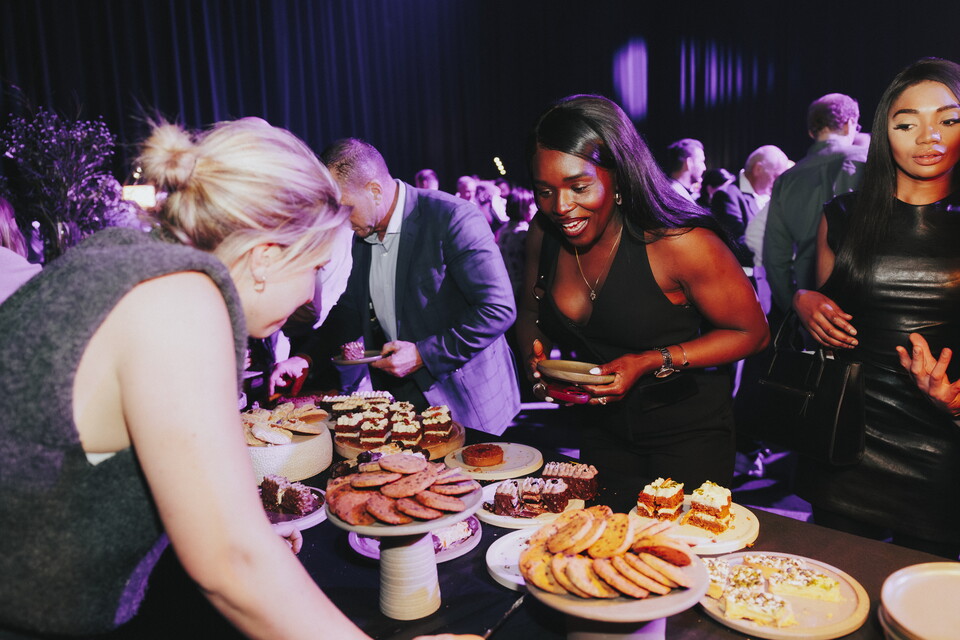 De dessert werden voorzien door Sarah Renson
