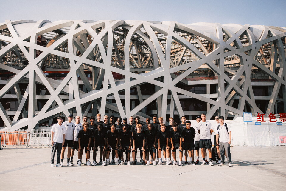 Behind the scenes of the U17s’ victory over Real Madrid in Beijing