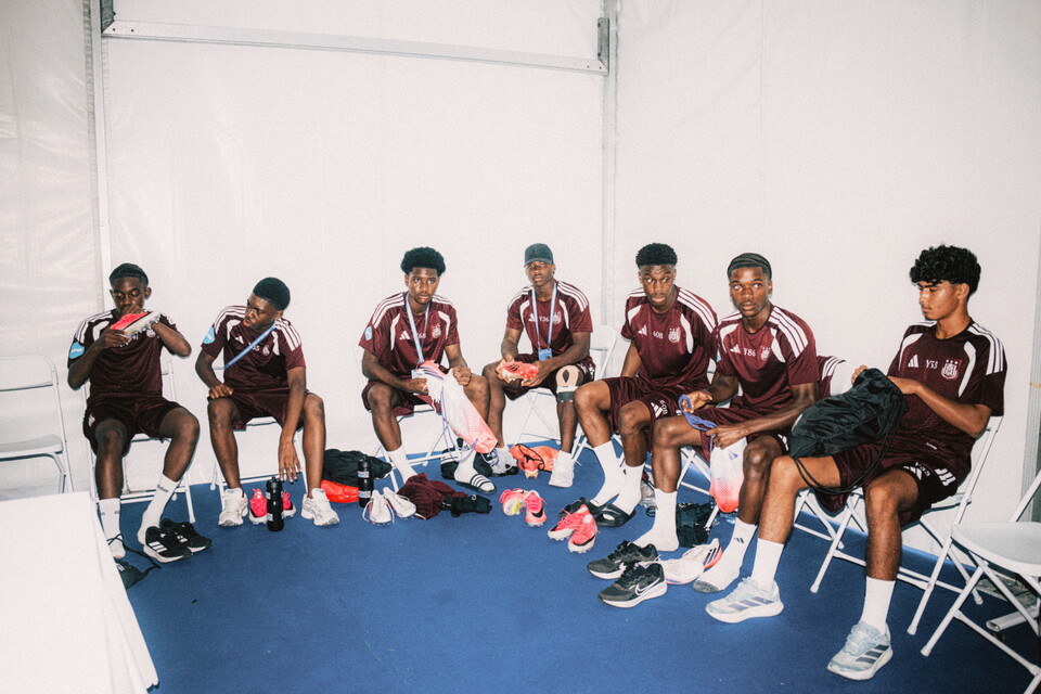 Behind the scenes of the U17s’ victory over Real Madrid in Beijing