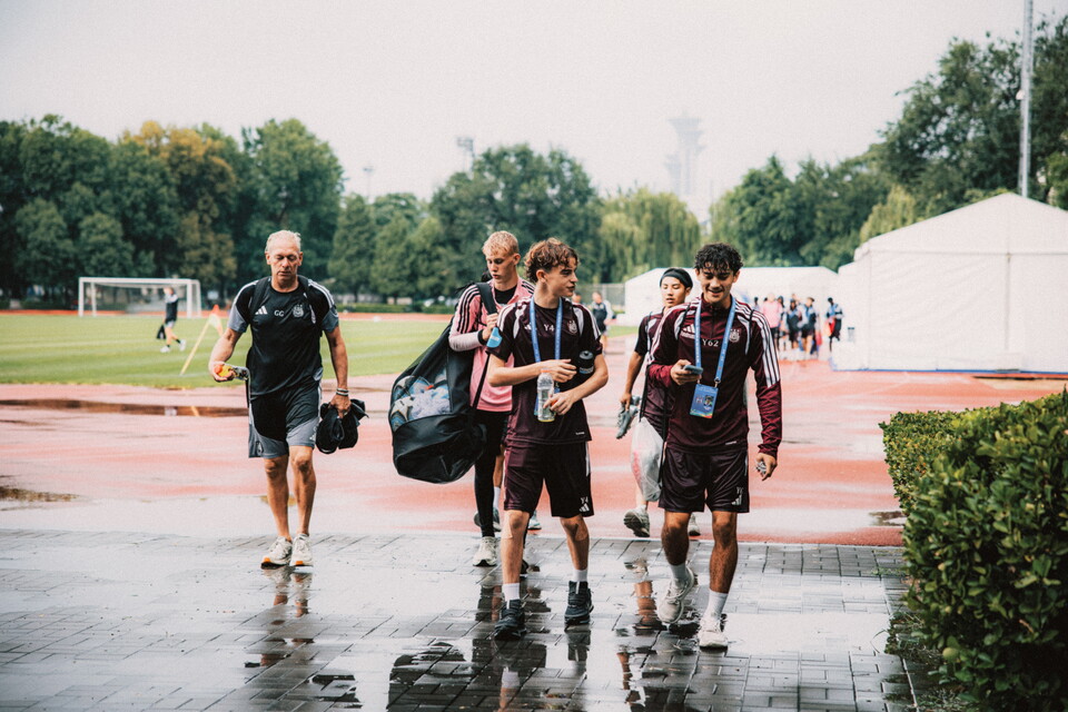 Behind the scenes of the U17s’ victory over Real Madrid in Beijing