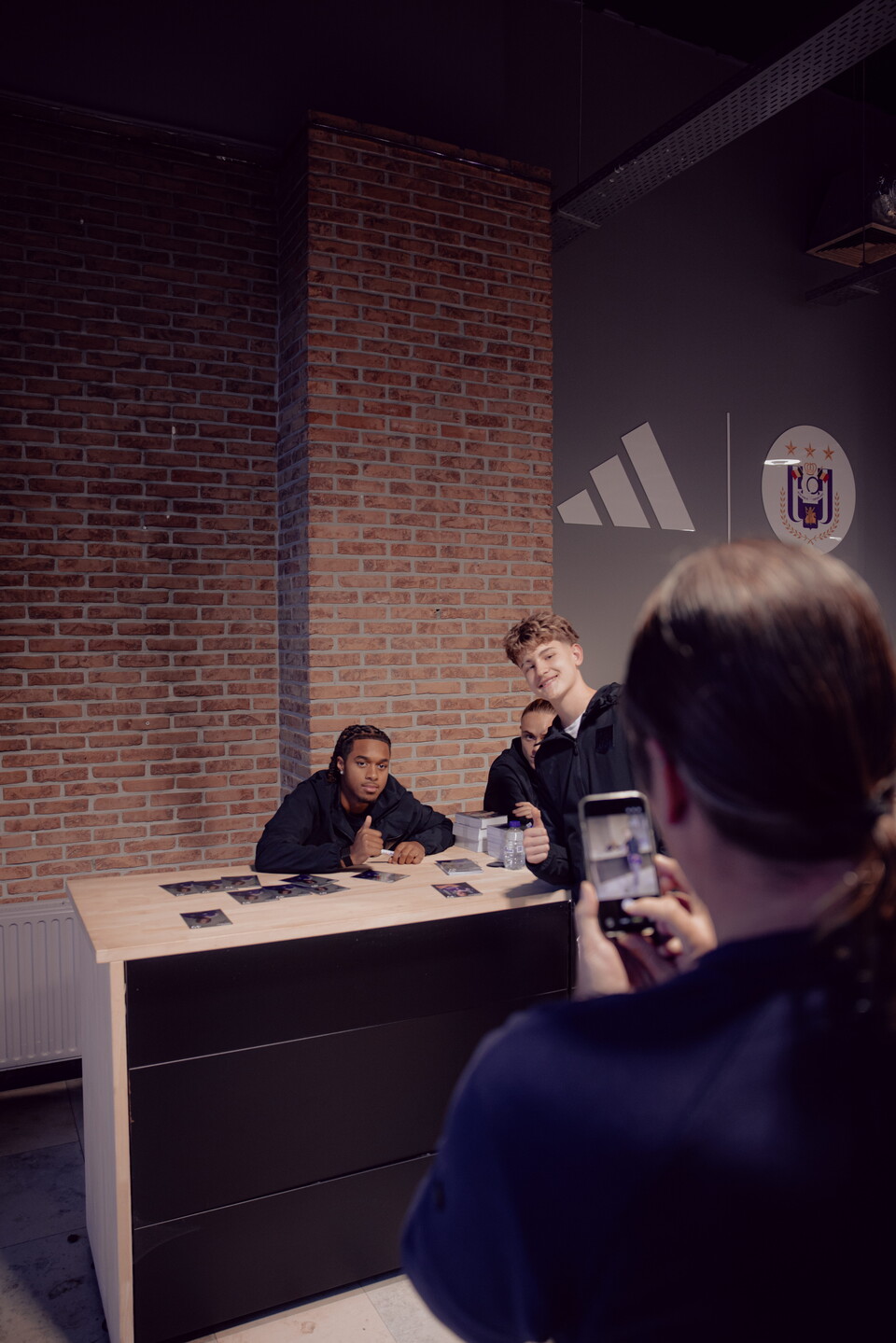 Signing session - Aasgaard & Onia Seke