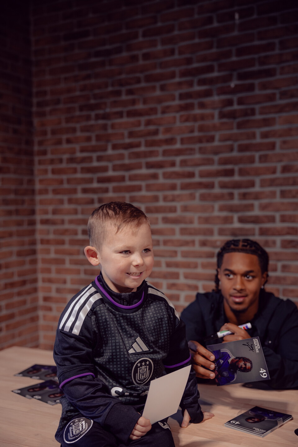 Signing session - Aasgaard & Onia Seke