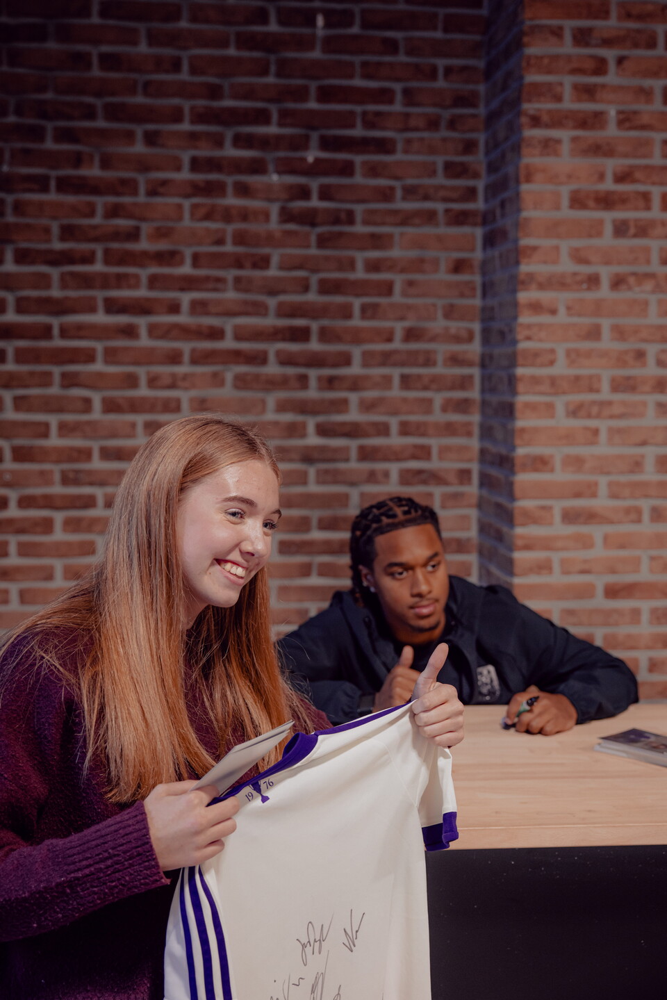 Signing session - Aasgaard & Onia Seke
