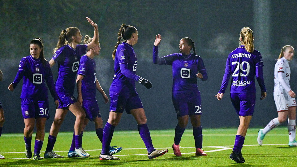 Superleague : RSCA Women 7-0 Zulte Waregem