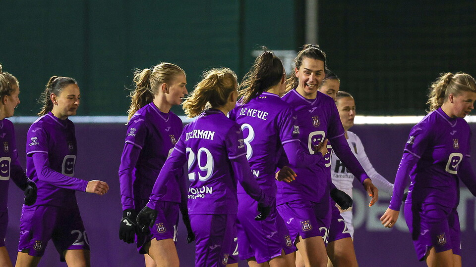 Superleague : RSCA Women 4-0  KVC Westerlo