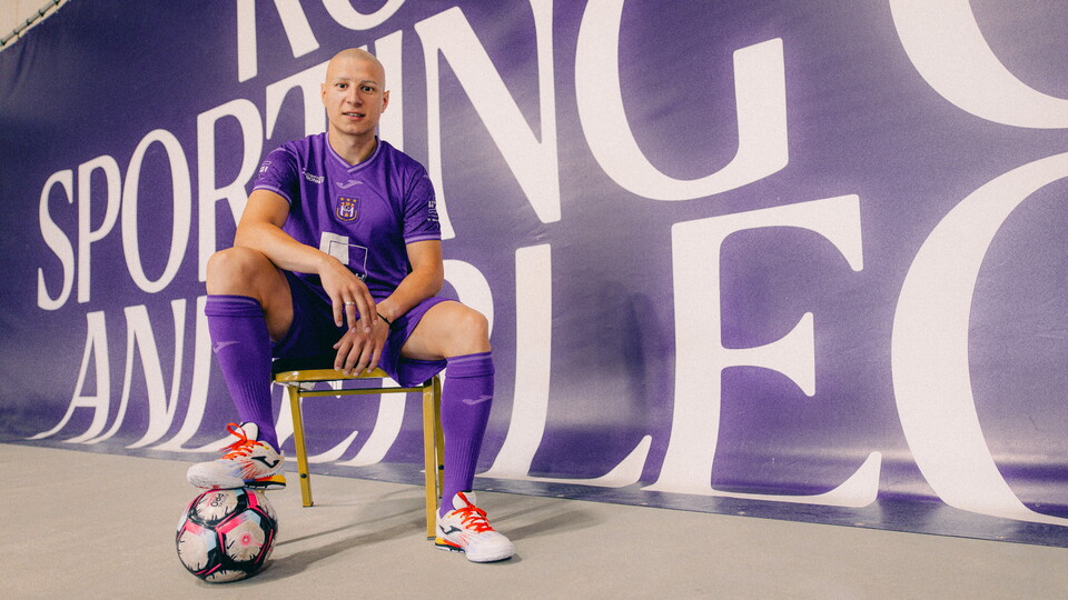 Serbian international Stefan Rakic is a Mauve | RSC Anderlecht