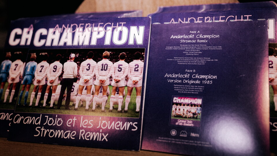 Vinyle Grand Jojo - Anderlecht Champion