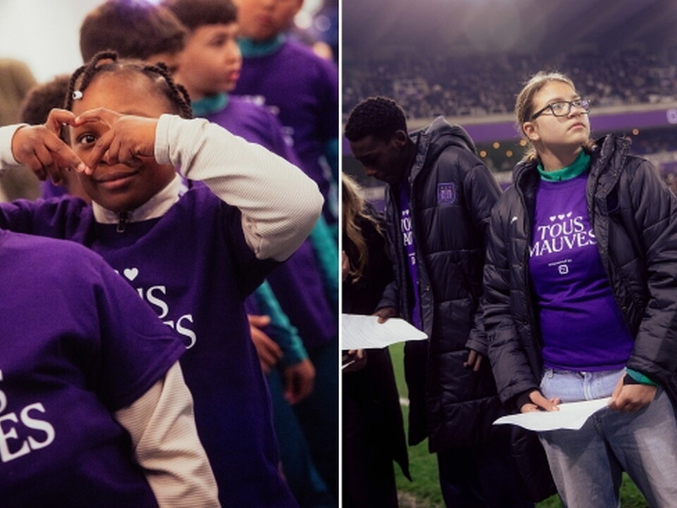 De Tous Mauves-partners uitgenodigd in het stadion
