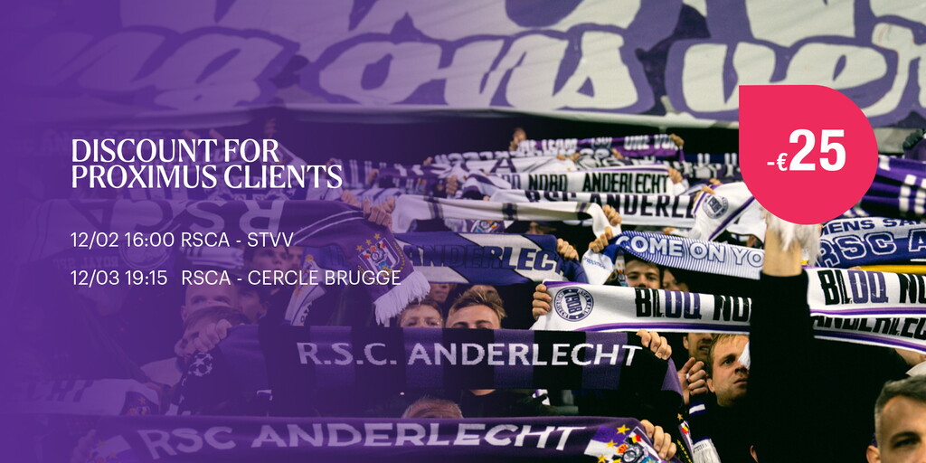 Informations sur les tickets | RSC Anderlecht